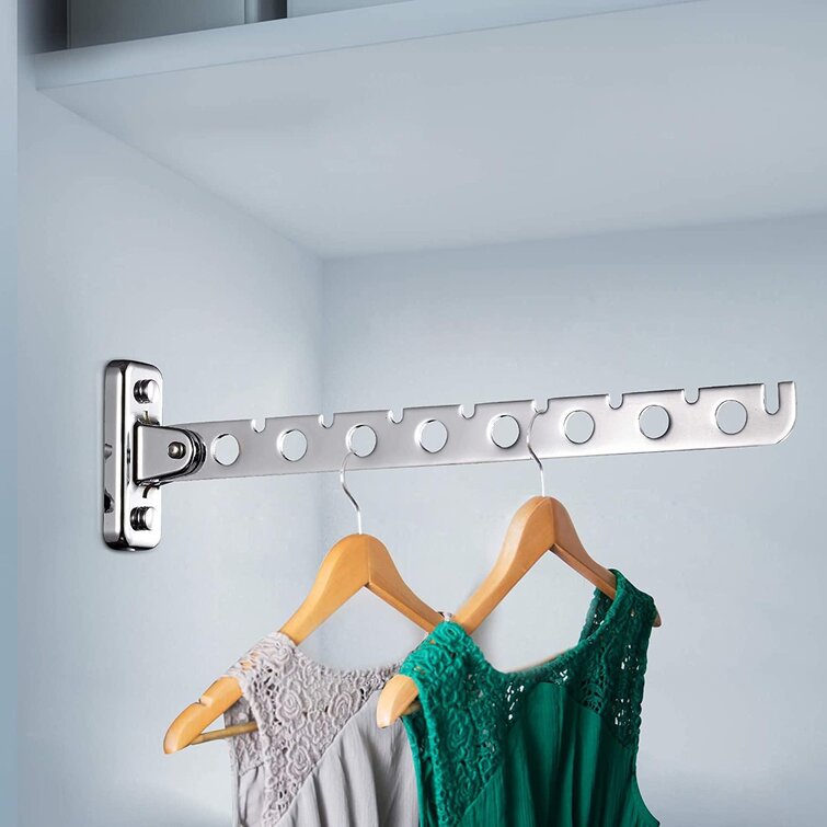 Fold away hanging cheap rail